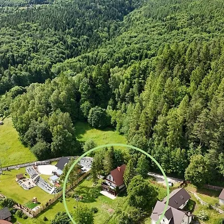 펜션 Klimatyczny Dom Z Widokiem Na Babia - Kominek I Ogrodzenie