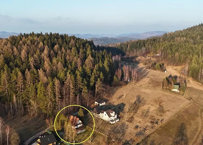 Klimatyczny Dom Z Widokiem Na Babia - Kominek I Ogrodzenie Casa de Férias *