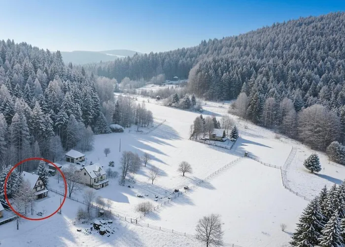 Casa de Férias Klimatyczny Dom Z Widokiem Na Babia - Kominek I Ogrodzenie Makow Podhalanski