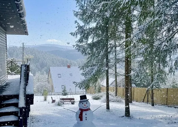 Casa de Férias Klimatyczny Dom Z Widokiem Na Babia - Kominek I Ogrodzenie *